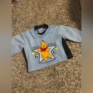 Vintage Disney Pooh Kids Sweatshirt 12 months